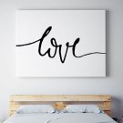 LOVE - Minimalistyczny Obraz na płótnie LOVE - Minimalistyczny Obraz na płótnie