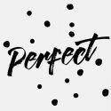 PERFECT - Naklejka ścienna