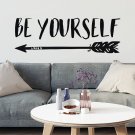 BE YOURSELF - Autorska naklejka ścienna BE YOURSELF - Autorska naklejka ścienna