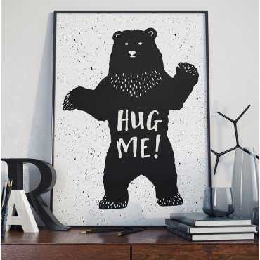 HUG ME! - Plakat desigerski