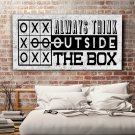 ALWAYS THINK OUTSIDE THE BOX - Obraz motywacyjny ALWAYS THINK OUTSIDE THE BOX - Obraz motywacyjny