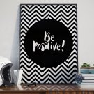 BE POSITIVE! - Plakat designerski BE POSITIVE! - Plakat designerski