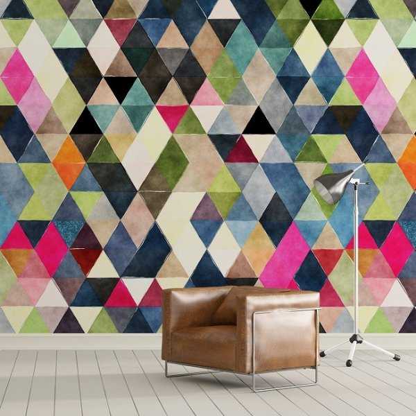 TRIANGLE ART - Tapeta na ścianę TRIANGLE ART - Tapeta na ścianę