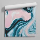tapeta turquoise marble wave