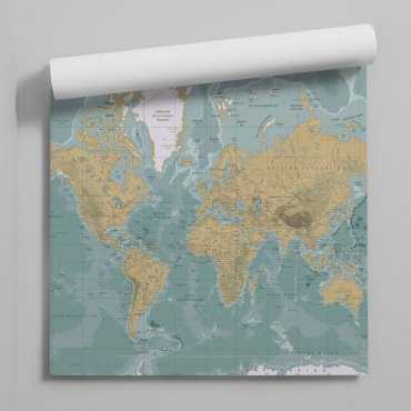 contrast world map