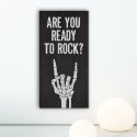 ARE YOU READY TO ROCK? - Modny obraz na płótnie