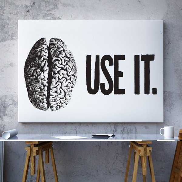 USE IT. - Modny obraz ścienny USE IT. - Modny obraz ścienny