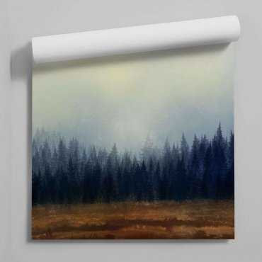 tapeta forest painting