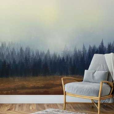 tapeta forest painting