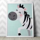 ZEBRA - Plakat dla dzieci ZEBRA - Plakat dla dzieci
