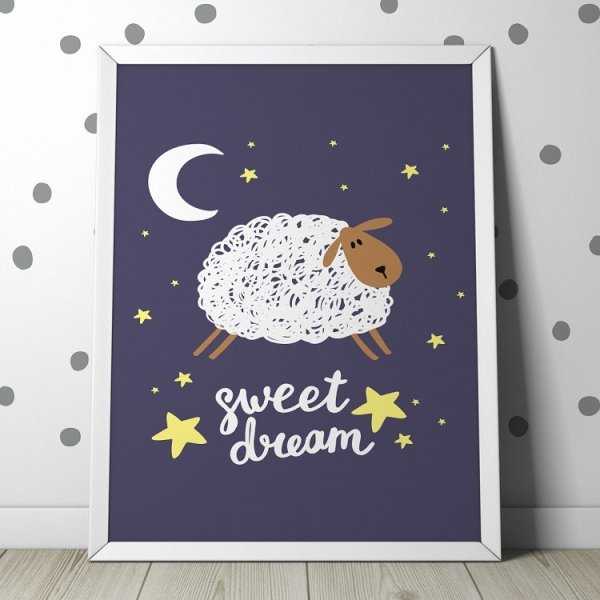 OWIECZKA "SWEET DREAM" - Plakat dla dzieci