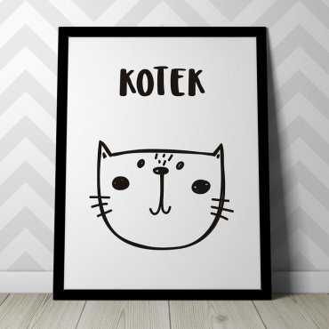 KOTEK - Plakat dla dzieci