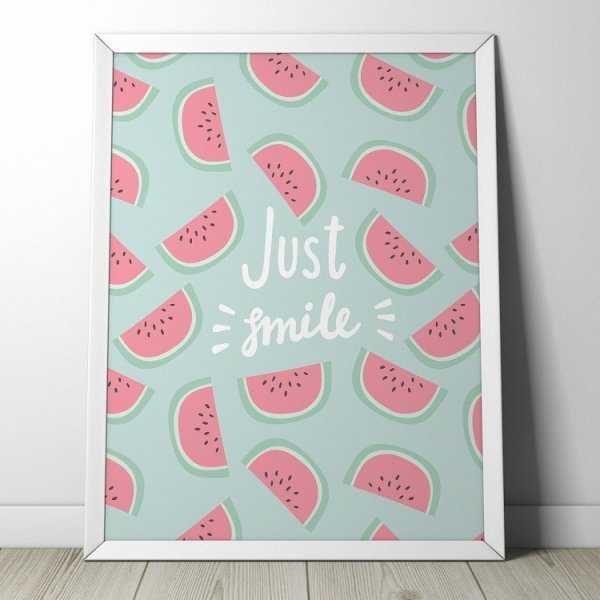 WATERMELON - Plakat dla dzieci WATERMELON - Plakat dla dzieci
