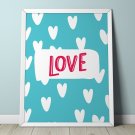 LOVE - Plakat dla dzieci LOVE - Plakat dla dzieci
