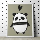 LOVE PANDA - Plakat dla dzieci LOVE PANDA - Plakat dla dzieci