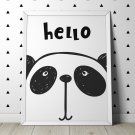 HELLO PANDA - Plakat dla dzieci