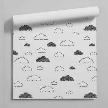 tapeta cloudy minimalism