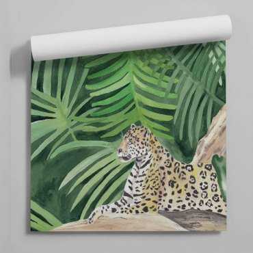 tapeta painting gepard