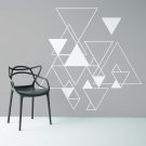SILVER TRIANGLE - Monda tapeta na ścianę SILVER TRIANGLE - Monda tapeta na ścianę