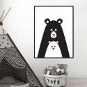 plakat bears family