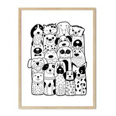 plakat doggie squad