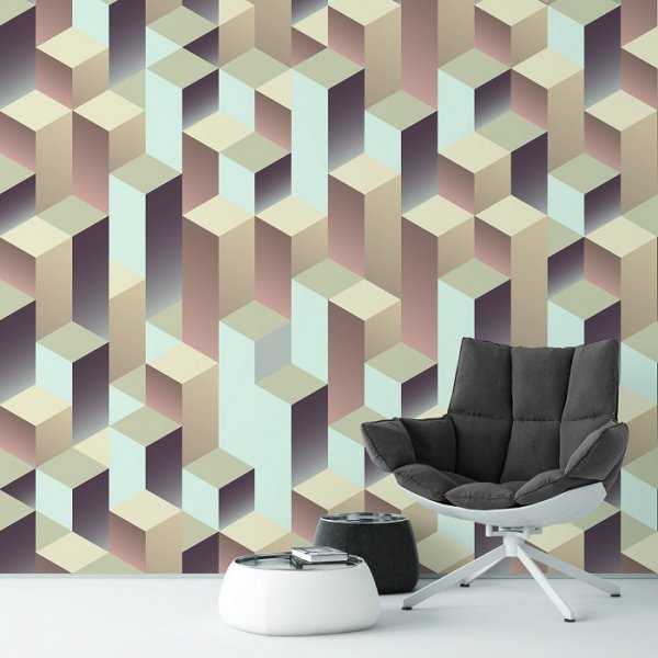 ABSTRACT BLOCKS - Tapeta ścienna ABSTRACT BLOCKS - Tapeta ścienna