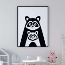 plakat raccoon love