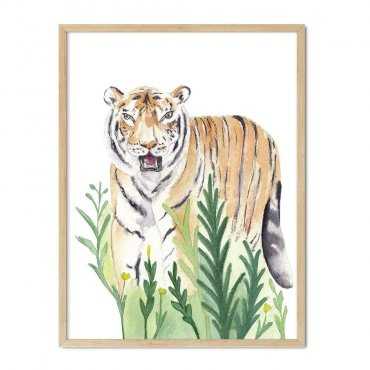 plakat wild tiger