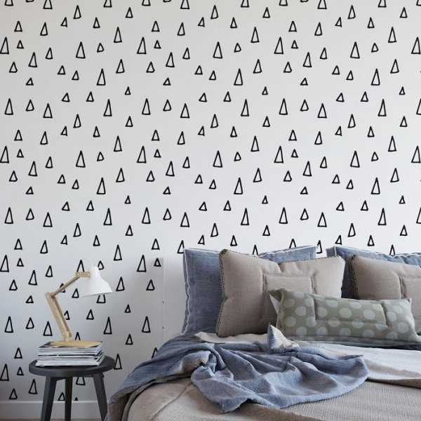 MINIMALIST TRIANGLE - Tapeta ścienna MINIMALIST TRIANGLE - Tapeta ścienna
