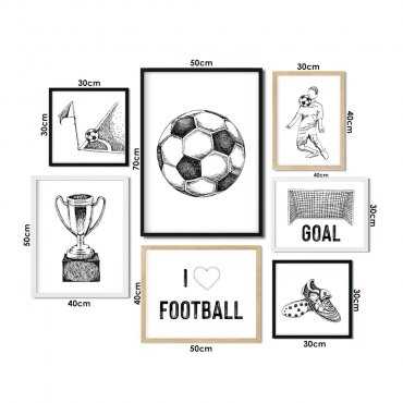 galeria plakatów i love football
