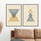 zestaw plakatów triangle infinity