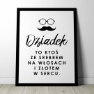 Dziadek to ktoś - Plakat w ramie Dziadek to ktoś - Plakat w ramie