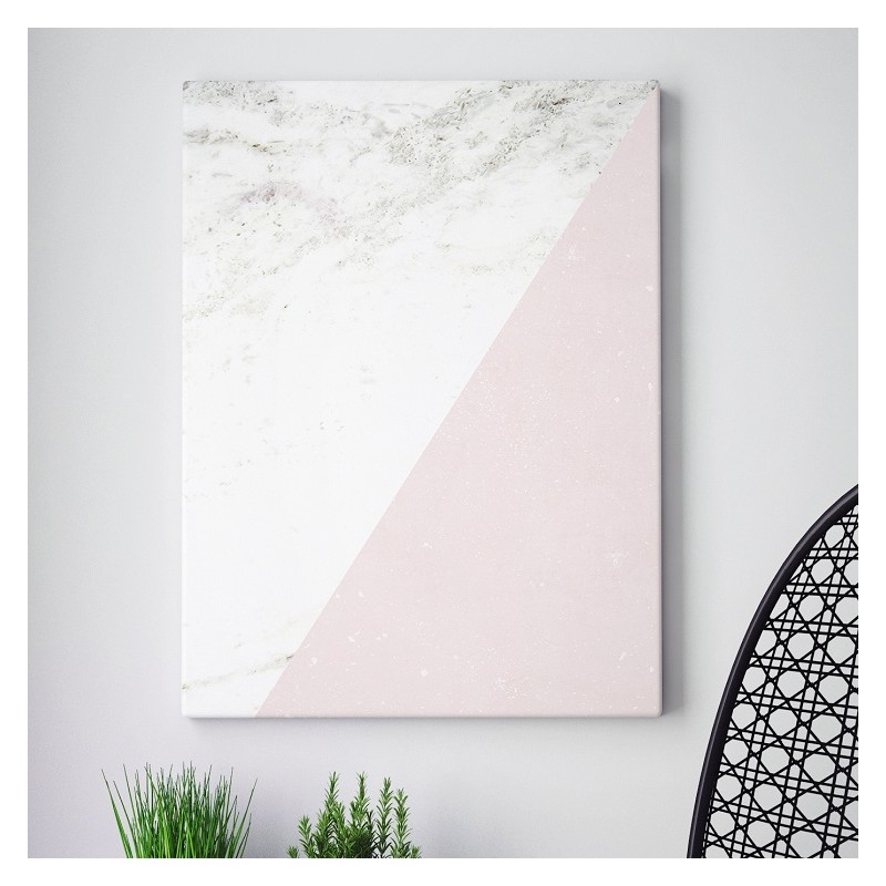 obraz na płótnie minimalist pink