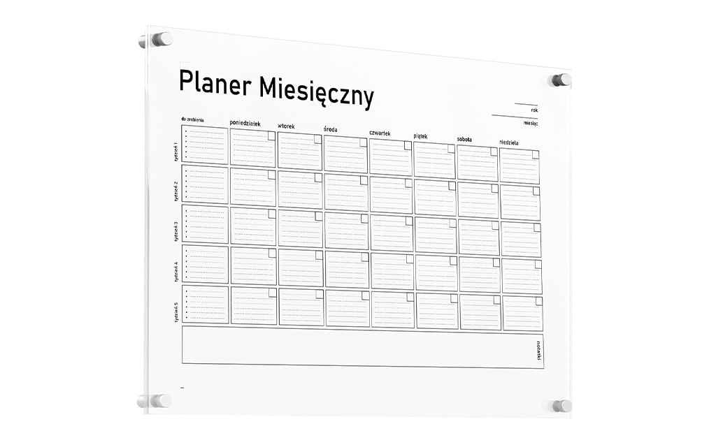 planer przezroczysty